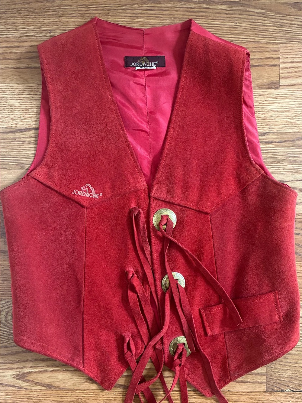 70s Suede Jordache Vest